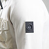 Centro 1/4 Zip Hooded Sweat // Silver Birch - Image 3