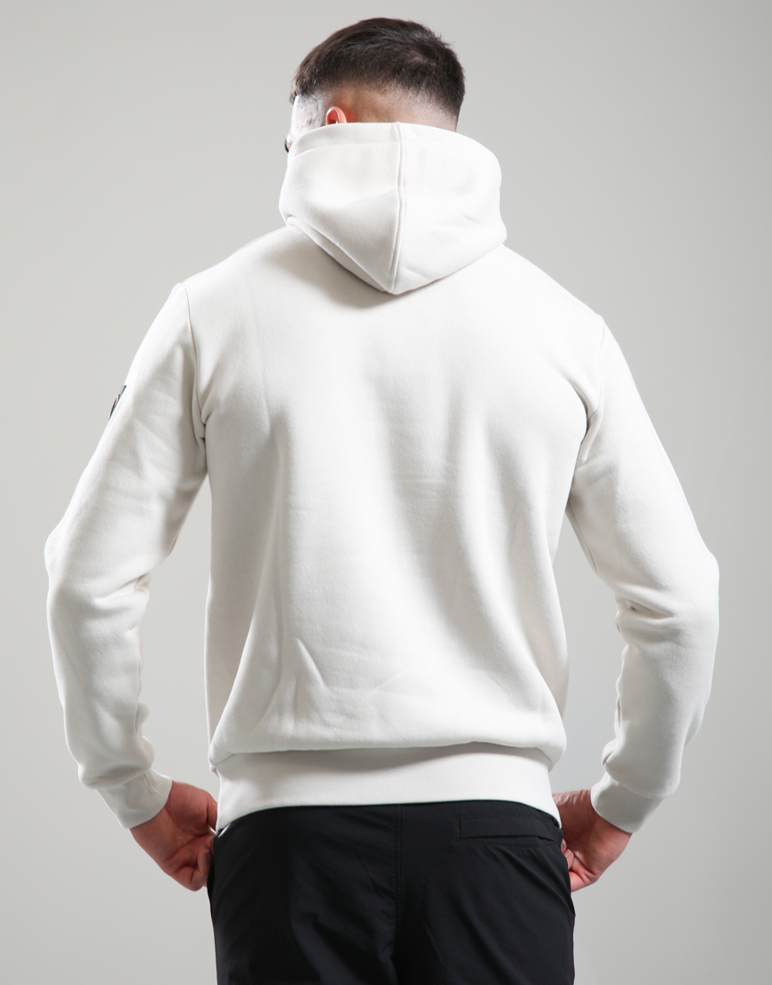 Alternative view of Centro 1/4 Zip Hooded Sweat // Silver Birch