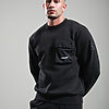 Centro Crew Neck Sweat // Black