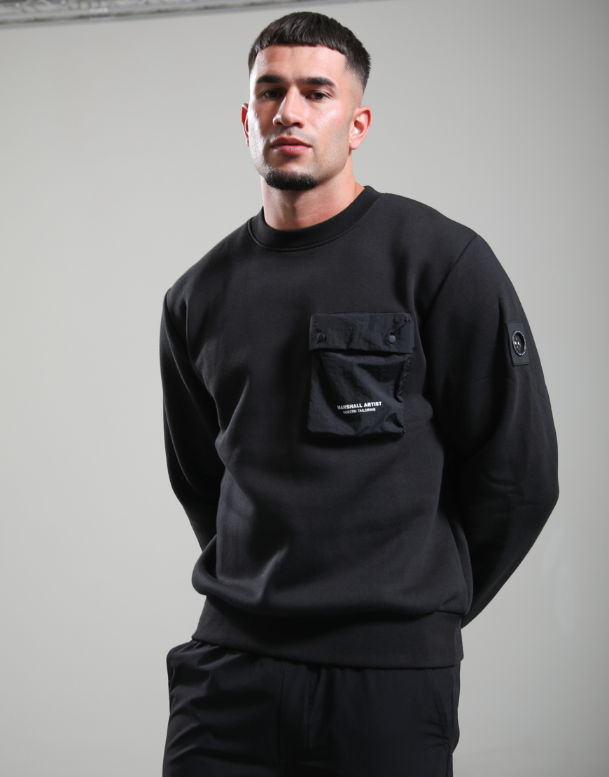 Centro Crew Neck Sweat // Black