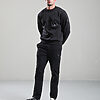 Centro Crew Neck Sweat // Black - Image 4