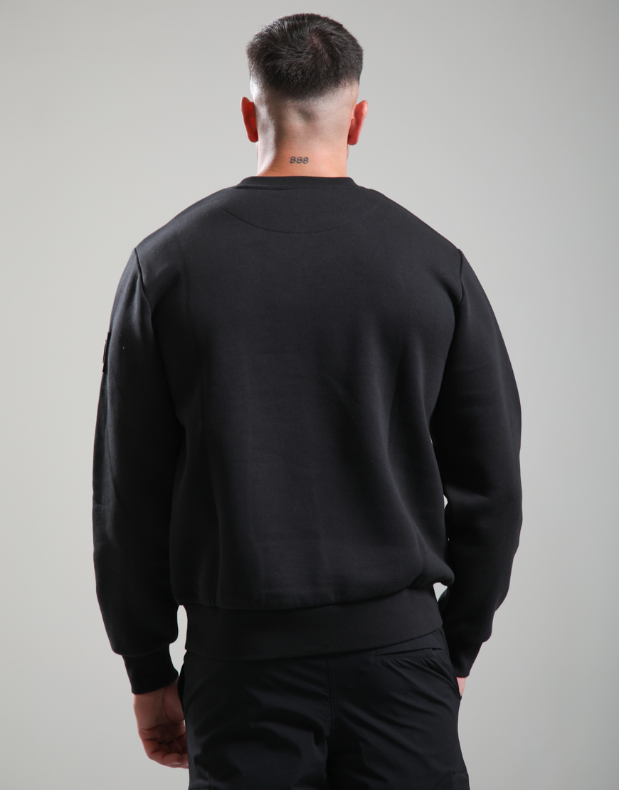 Alternative view of Centro Crew Neck Sweat // Black