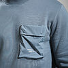 Centro Crew Neck Sweat // Storm Grey - Image 3