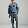 Centro Crew Neck Sweat // Storm Grey - Image 4