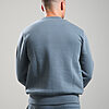 Centro Crew Neck Sweat // Storm Grey - Image 2