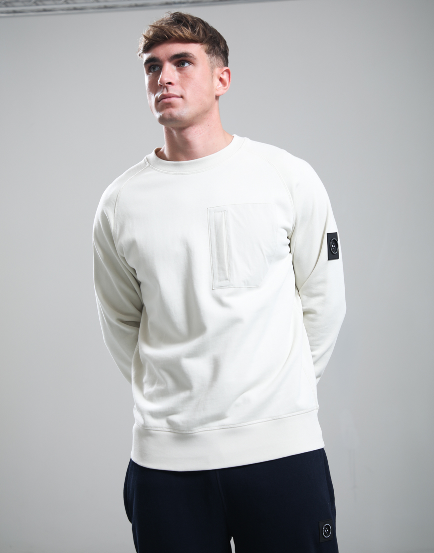 Lennox Crew Neck // Silver Birch