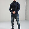 Streatham Full Zip Sweat // Navy - Image 4